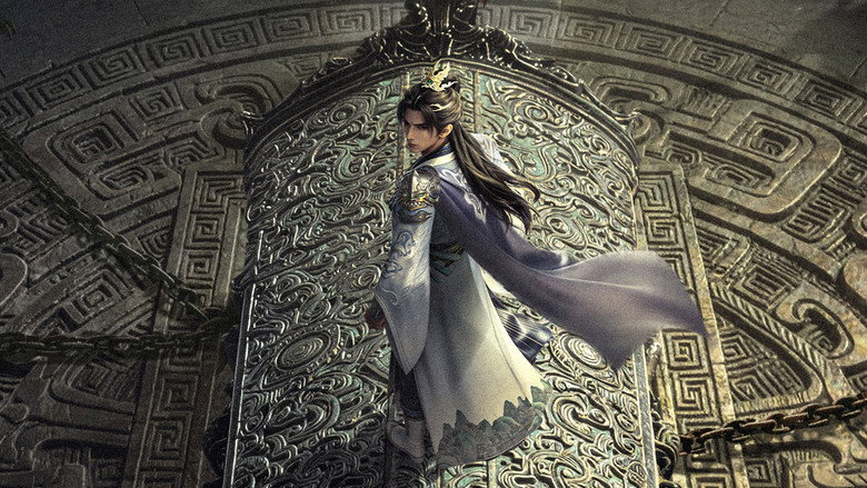 Shrounding the Heavens Movie: Fighting Against Wang Teng with Copper Coffin still 2