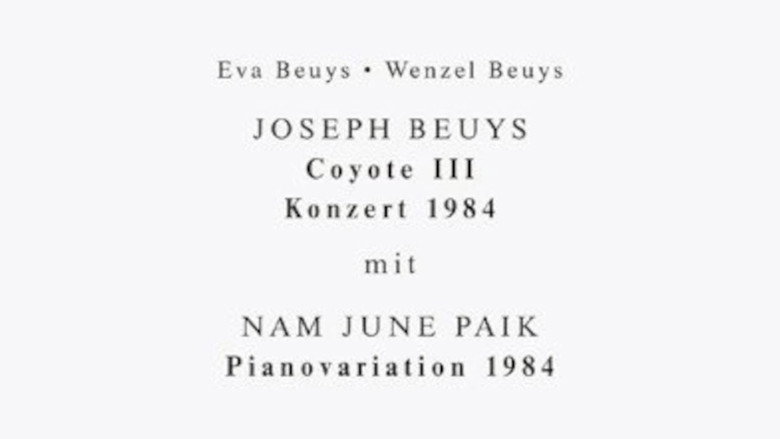 Joseph Beuys - Coyote III still 1