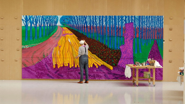 David Hockney at the Royal Academy of Arts still 1