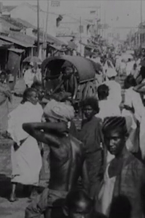 A Native Street in India poster